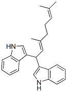 CAS#: 94135-09-8， 3,3'-(3,7-Dimethyl-2,6-Octadienylidene)Bis-1H-Indole