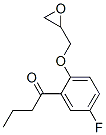 CAS#: 94135-58-7， 1-[5-Fluoro-2-(Oxiranylmethoxy)Phenyl]Butan-1-One