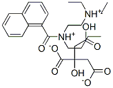 CAS#: 94157-87-6， (Butyl)(2-(Diethylammonio)Ethyl)(1-Naphthoyl)Ammonium Hydrogen Citrate