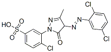 CAS#: 94158-03-9， 4-Chloro-3-[4-[(2,5-Dichlorophenyl)Azo]-4,5-Dihydro-3-Methyl-5-Oxo-1H-Pyrazol-1-Yl]Benzenesulphonic Acid