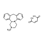 CAS#: 94158-34-6， 2-Methyl-1,2,3,4,10,14b-hexahydrodibenzo[c,f]pyrazino[1,2-a]azepine (2Z)-2-butenedioate (1:1)
