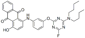 CAS#: 94160-39-1， 1-[[3-[[4-(Dibutylamino)-6-Fluoro-1,3,5-Triazin-2-Yl]Oxy]Phenyl]Amino]-4-Hydroxyanthraquinone