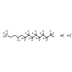 CAS#: 94200-45-0， diammonium (4,4,5,5,6,6,7,7,8,8,9,9,10,10,11,11,11-heptadecafluoro-2-hydroxy-undecyl) phosphate