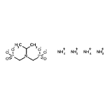 CAS#: 94202-02-5， tetraammonium N,N-bis(phosphonatomethyl)propan-2-amine