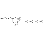 CAS#: 94202-04-7， tetraammonium N,N-bis(phosphonatomethyl)butan-1-amine