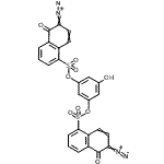 CAS#: 94202-19-4， [3-[(6-diazo-5-oxo-1-naphthyl)sulfonyloxy]-5-hydroxy-phenyl] 6-diazo-5-oxo-naphthalene-1-sulfonate