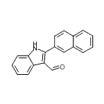 CAS#: 94210-62-5， 2-(2-Naphthyl)-1H-indole-3-carbaldehyde