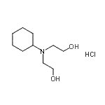 CAS 登录号：94213-16-8， 2-(环己基-(2-羟基乙基)氨基)乙醇盐酸盐