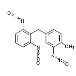 CAS#: 94213-37-3， 4-[(2,6-diisocyanatophenyl)methyl]-2-isocyanato-1-methyl-benzene