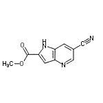 CAS#: 942206-36-2， Methyl 6-cyano-1H-pyrrolo[3,2-b]pyridine-2-carboxylate