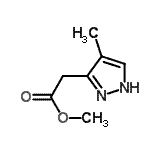 CAS#: 942260-66-4， Methyl (4-methyl-1H-pyrazol-3-yl)acetate