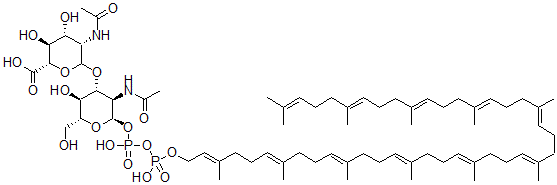 CAS#: 94230-52-1， N-Acetylmannosaminuronic Acid-N-Acetylglucosamine-Pyrophosphorylundecaprenol
