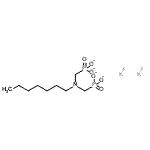 CAS#: 94230-78-1， dipotassium N,N-bis(phosphonatomethyl)heptan-1-amine