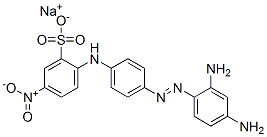 CAS#: 94236-85-8， Sodium 2-[4-[(2,4-Diaminophenyl)Azo]Anilino]-5-Nitrobenzenesulphonate