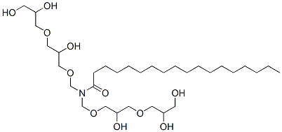 CAS 登录号：94248-87-0， N,N-双[[3-(2,3-二羟基丙氧基)-2-羟基丙氧基]甲基]硬脂酰胺