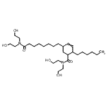 CAS#: 94266-28-1， 5-[8-(bis(2-hydroxyethyl)amino)-8-oxo-octyl]-2-hexyl-N,N-bis(2-hydroxyethyl)cyclohex-3-ene-1-carboxamide