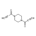 CAS#: 94268-50-5， 1,1'-(1,4-Piperazinediyl)bis(2-propyn-1-one)