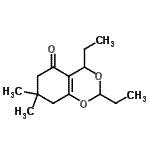 CAS#: 942830-44-6， 2,4-Diethyl-7,7-dimethyl-4,6,7,8-tetrahydro-5H-1,3-benzodioxin-5-one