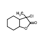 CAS#: 94291-91-5， 3-chloro-3-methyl-3a,4,5,6,7,7a-hexahydrobenzofuran-2-one