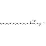 CAS#: 94291-92-6， sodium 2-(octadecanoylamino)-4-sulfonato-butanoate