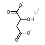 CAS#: 94333-48-9， 2-hydroxy-Butanedioate lithium salt (1:1)