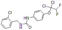 CAS#: 94336-05-7， 1-(2-Chlorobenzyl)-3-[4-(1,1-dichloro-2,2-difluoro-ethoxy)phenyl]urea
