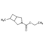 CAS#: 943758-93-8， Ethyl 6-methyl-3-azabicyclo[3.2.0]heptane-3-carboxylate