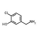 CAS#: 943816-63-5， 5-(Aminomethyl)-2-chlorophenol