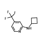 CAS#: 944580-79-4， N-Cyclobutyl-4-(trifluoromethyl)-2-pyridinamine