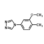 CAS#: 944642-17-5， 4-(3-Methoxy-4-methylphenyl)-4H-1,2,4-triazole