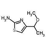 CAS#: 944804-68-6， 4-(1-Methoxyethyl)-1,3-thiazol-2-amine