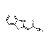 CAS#: 94488-32-1， (1E)-1-(1,3-Benzothiazol-2(3H)-ylidene)-2-propanethione