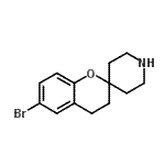 CAS#: 945722-86-1， 6-bromospiro[chromane-2,4'-piperidine]