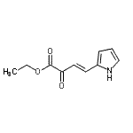 CAS#: 945736-25-4， Ethyl (3E)-2-oxo-4-(1H-pyrrol-2-yl)-3-butenoate
