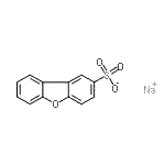 structure of CAS# 94600-19-8, Sodium dibenzo[b,d]furan-2-sulfonate;2-Dibenzofuransulfonic acid sodium salt hydrate;dibenzo[b,d]furan-2-sulfonic acid, sodium salt