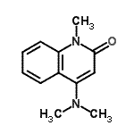 CAS#: 947-70-6， 4-(Dimethylamino)-1-methyl-2(1H)-quinolinone