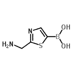 CAS#: 947281-58-5， [2-(Aminomethyl)-1,3-thiazol-5-yl]boronic acid