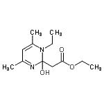 CAS#: 947322-84-1， Ethyl (1-ethyl-2-hydroxy-4,6-dimethyl-1,2-dihydro-2-pyrimidinyl)acetate