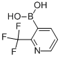 structure of CAS# 947533-39-3, 2-(Trifluoromethyl)Pyridine-3-Boronic Acid;(2-(Trifluoromethyl)Pyridin-3-Yl)Boronic Acid;3-Borono-2-(Trifluoromethyl)Pyridine
