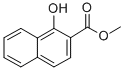 structure of CAS# 948-03-8, Methyl 1-hydroxy-2-naphthoate;1-Hydroxy-2-Naphthalenecarboxylic Acid Methyl Ester;1-Hydroxynaphthalene-2-Carboxylic Acid Methyl Ester;1-Hydroxy-2-Naphthoic Acid, Methyl Ester