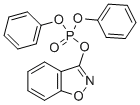 CAS 登录号：94820-31-2， 1,2-苯并异恶唑-3-基二苯基磷酸酯