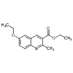 CAS#: 948289-68-7， Ethyl 6-ethoxy-2-methyl-3-quinolinecarboxylate