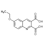 CAS#: 948289-74-5， 6-Ethoxy-2,3-quinolinedicarboxylic acid