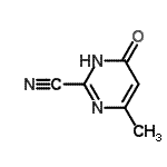 CAS#: 94829-33-1， 4-Methyl-6-oxo-1,6-dihydro-2-pyrimidinecarbonitrile