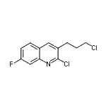 CAS#: 948290-17-3， 2-Chloro-3-(3-chloropropyl)-7-fluoroquinoline