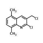 CAS#: 948290-65-1， 2-Chloro-3-(chloromethyl)-5,8-dimethylquinoline