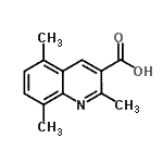 CAS#: 948291-16-5， 2,5,8-Trimethyl-3-quinolinecarboxylic acid