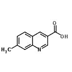 CAS#: 948291-17-6， 7-Methyl-3-quinolinecarboxylic acid