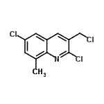 CAS#: 948292-19-1， 2,6-Dichloro-3-(chloromethyl)-8-methylquinoline