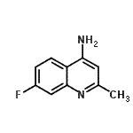 CAS#: 948293-45-6， 7-Fluoro-2-methyl-4-quinolinamine